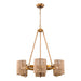 6-Light Farmhouse Bedroom Island Pendant Lighting - Sweatfully