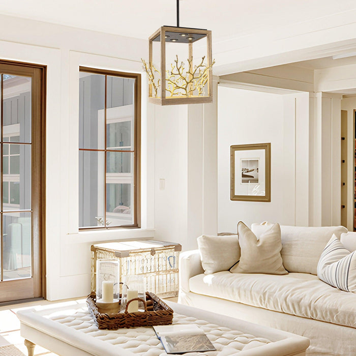 4-Light Modern Branches Island Pendant Lighting - Sweatfully