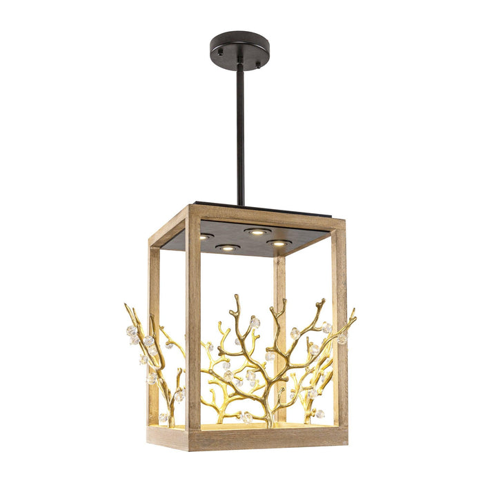 4-Light Modern Branches Island Pendant Lighting - Sweatfully