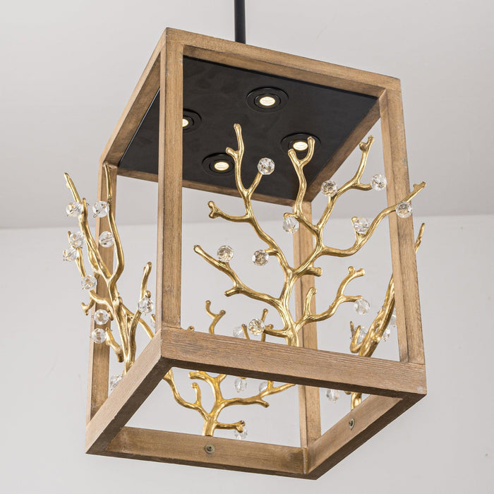 4-Light Modern Branches Island Pendant Lighting - Sweatfully