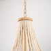 4-Light Golden Farmhouse Dry Rated Chandelier - Sweatfully