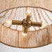 4-Light Golden Farmhouse Dry Rated Chandelier - Sweatfully