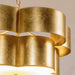 Golden 5-Light Iron Dry Rated Island Pendant Lighting - Sweatfully