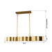 5-Light Golden Modern Dry Rated Island Pendant Lighitng - Sweatfully