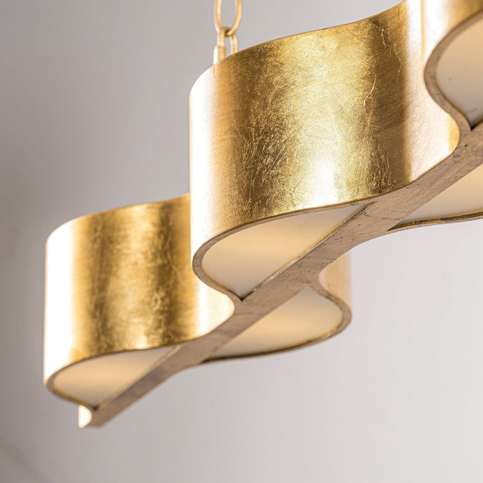 5-Light Golden Modern Dry Rated Island Pendant Lighitng - Sweatfully