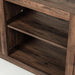 Farmhouse TV Stand for 58 Inch TV Storage Cabinet for Living Room - Sweatfully