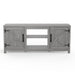 Farmhouse TV Stand for 58 Inch TV Storage Cabinet for Living Room - Sweatfully