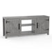 Farmhouse TV Stand for 58 Inch TV Storage Cabinet for Living Room - Sweatfully