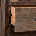 Farmhouse  Solid Wood Bedroom Nightstand Side Table - Sweatfully
