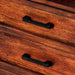 Modern Assembled Brown 2-Drawer Cabinet Night Stand - Sweatfully
