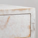 Classic Modern 1-Drawer Solid Wood White Nightstand Side Table - Sweatfully