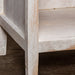 Classic Modern 1-Drawer Solid Wood White Nightstand Side Table - Sweatfully