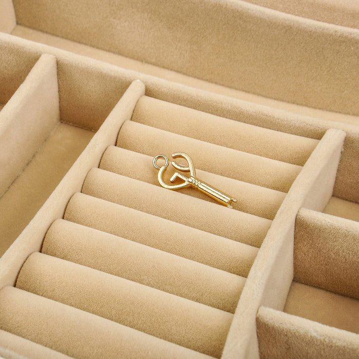 Elegant Jewelry Box Organizer for Women, 4-Layer Jewelry Organizer, 3-Drawers - Sweatfully
