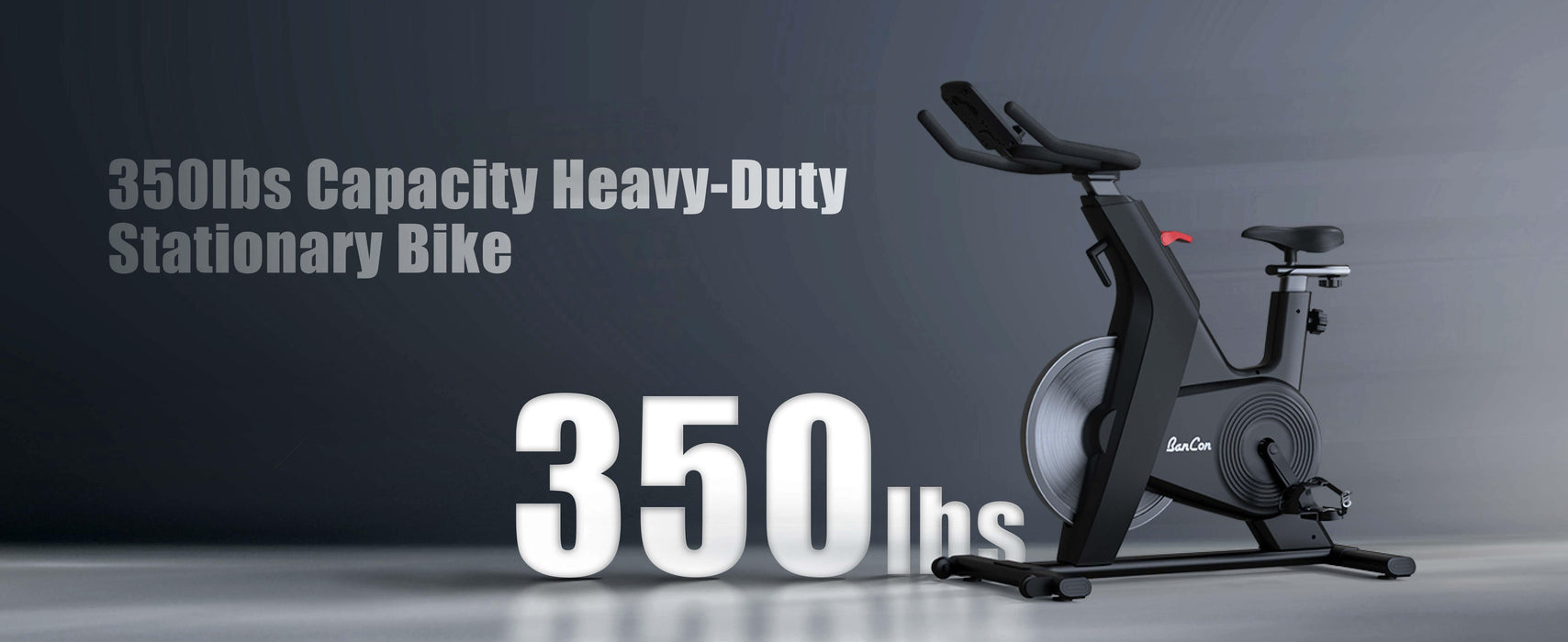 Home Upright Bike - Muscle D Fitness - Exercise Bike - Adjustable Seat and Handle Bars - Sweatfully