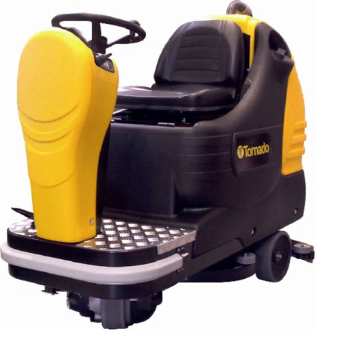 Tornado BD 28/27 Ride-On Automatic Floor Scrubber - Sweatfully