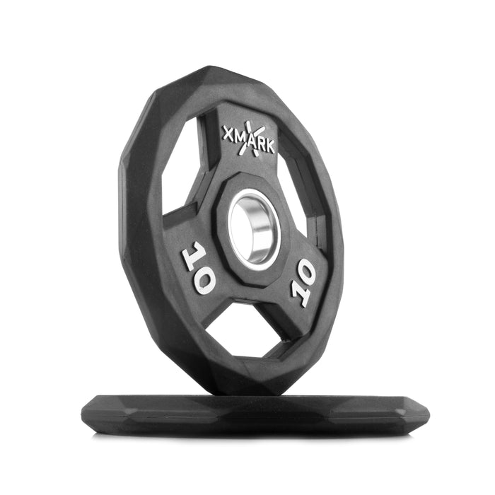 XMARK Black Diamond® Olympic Weight Plates Pairs BLACK-DIAMOND-10-P - Sweatfully