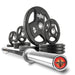 XMARK Chisel Olympic Weight Plates & Bar Set Builder BLACKSMITH-CHISEL-BAL-155 - Sweatfully