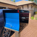 The Original Retrobox in JET BLACK - Modern Mailbox - Sweatfully