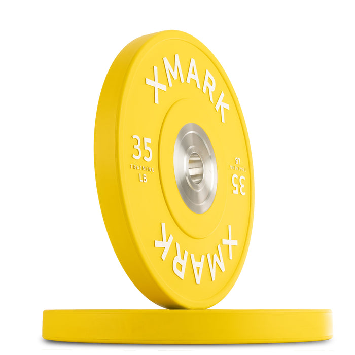 XMARK Chrome Plated Color Bumper Plates Pairs (LB) BMP-COLOR-CHRM-10-P - Sweatfully