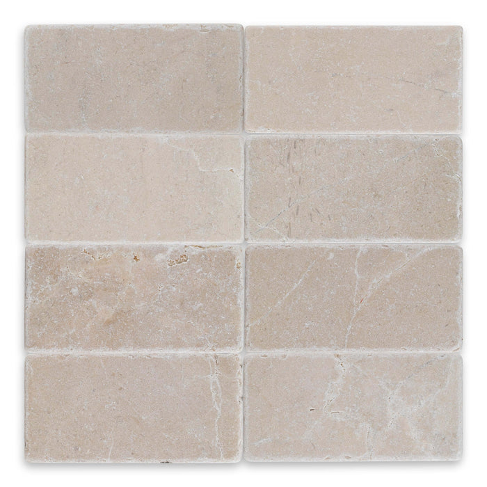 Botticino Marble Tile 6"x12" - Sweatfully