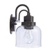 Brighton 2-Light Dark Bronze Dimmable Bathroom Vanity Light - Sweatfully