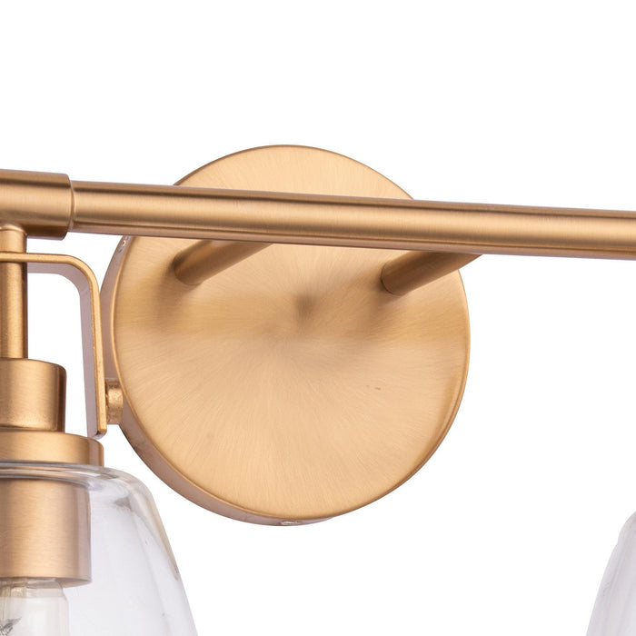 Brilliance Modern Farmhouse 2-Light Vanity Light - Sweatfully