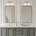 Brilliance Modern Farmhouse 2-Light Vanity Light - Sweatfully