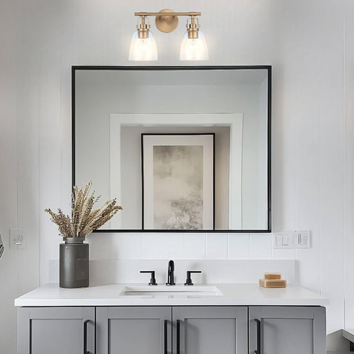 Brilliance Modern Farmhouse 2-Light Vanity Light - Sweatfully