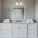 Brilliance Modern Farmhouse 2-Light Vanity Light - Sweatfully