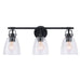 Brilliance Modern Farmhouse 3-Light Vanity Light - Sweatfully