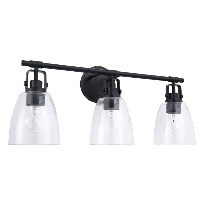 Brilliance Modern Farmhouse 3-Light Vanity Light - Sweatfully