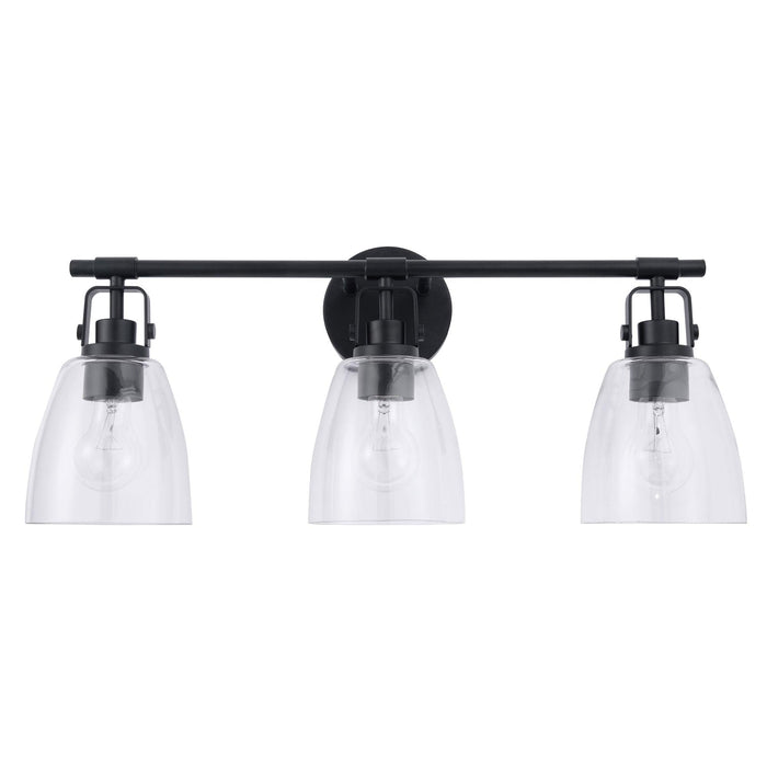 Brilliance Modern Farmhouse 3-Light Vanity Light - Sweatfully
