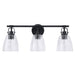 Brilliance Modern Farmhouse 3-Light Vanity Light - Sweatfully