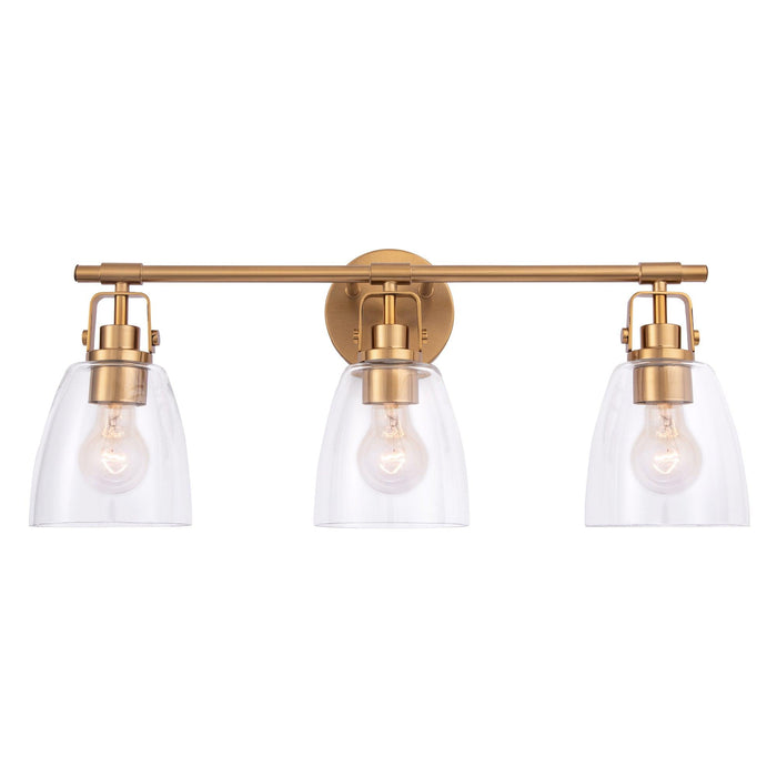 Brilliance Modern Farmhouse 3-Light Vanity Light - Sweatfully