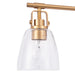 Brilliance Modern Farmhouse 3-Light Vanity Light - Sweatfully