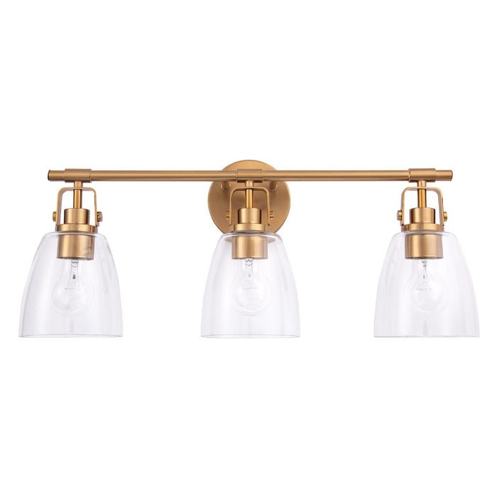 Brilliance Modern Farmhouse 3-Light Vanity Light - Sweatfully