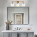 Brilliance Modern Farmhouse 3-Light Vanity Light - Sweatfully