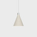 Bower Pendant Light Small in Oyster White + Sphere III - Sweatfully