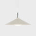 Bower Pendant Light Large in Oyster White + Oval II - Sweatfully