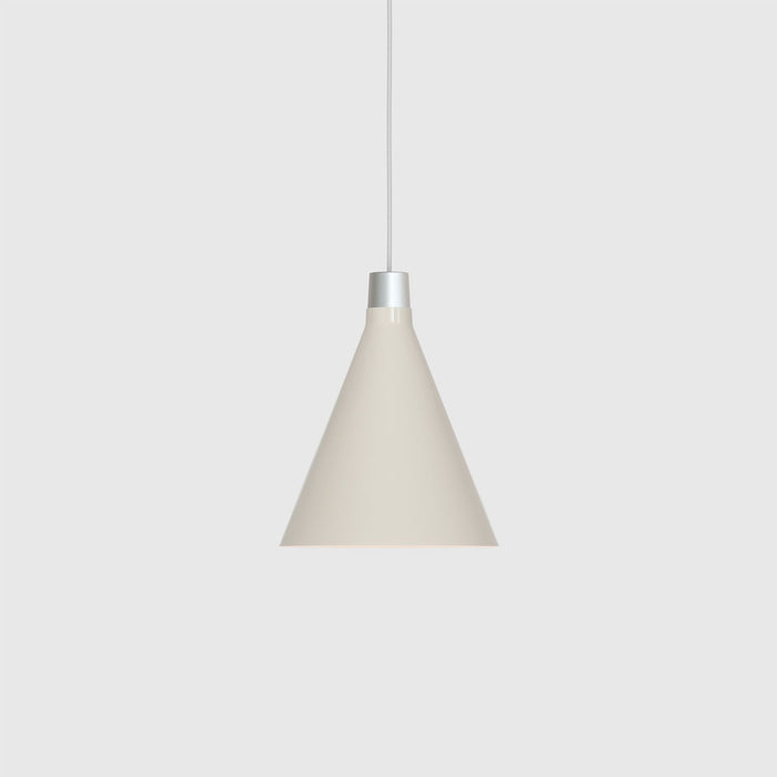 Bower Pendant Light Small in Oyster White - Sweatfully