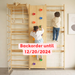 Walnut 9-in-1 Swedish Ladder Wall Gym | Indoor Wooden Climber & Activity Set for Kids - Sweatfully