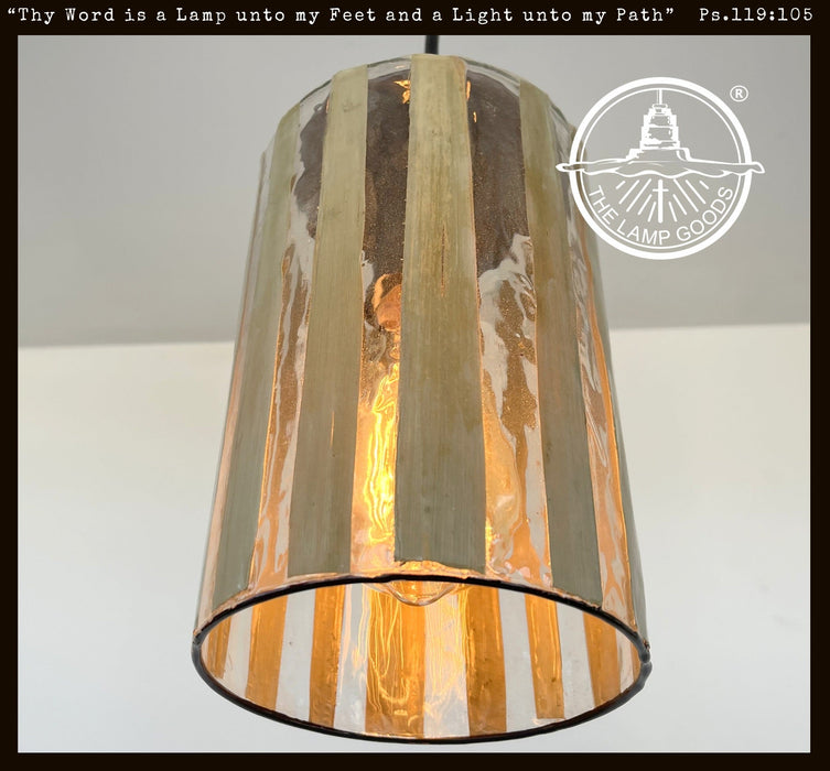 BAMBOO Fused MODERN Glass Pendant Lighting - Sweatfully
