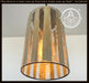BAMBOO Fused MODERN Glass Pendant Lighting - Sweatfully