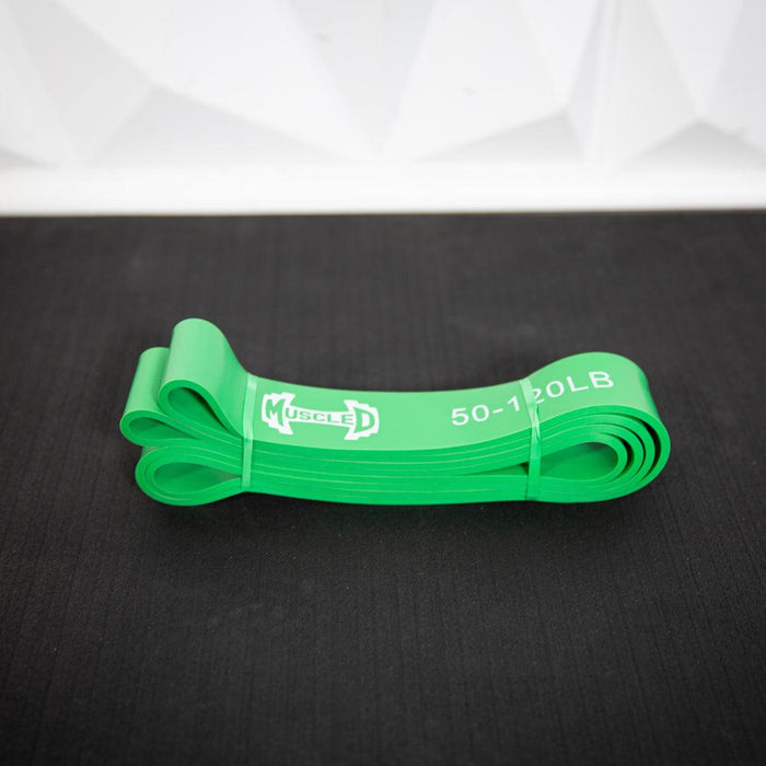 Muscle D Strength Bands - Muscle D Fitness - 41" Length - Multiple SIzes - Sweatfully