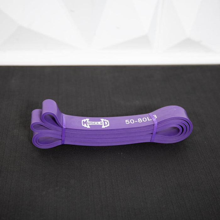 Muscle D Strength Bands - Muscle D Fitness - 41" Length - Multiple SIzes - Sweatfully