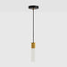 Basalt Single Pendant in Brass - Sweatfully