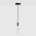 Basalt Single Pendant in Stainless Steel - Sweatfully