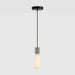 Basalt Single Pendant in Stainless Steel - Sweatfully