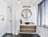 Galvanized Metal Wall Vanity Light - Sweatfully