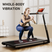 DeerRun X20 Treadmill with 15% Auto Incline Full Running Deck Treadmill | 400Lbs, 11.3Mph - Sweatfully